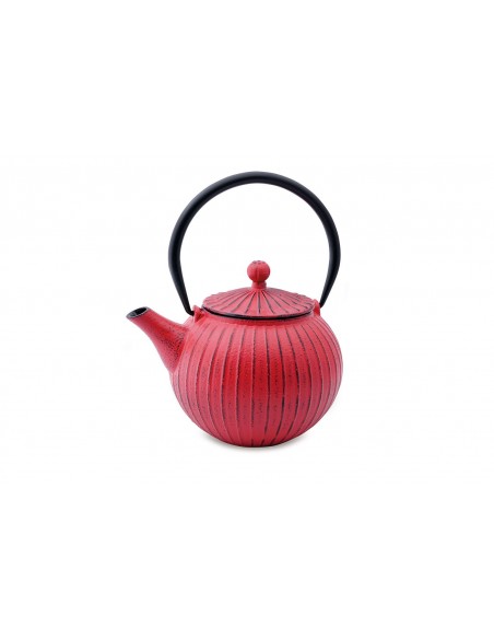 Iron Teapot Orange, 800 ml