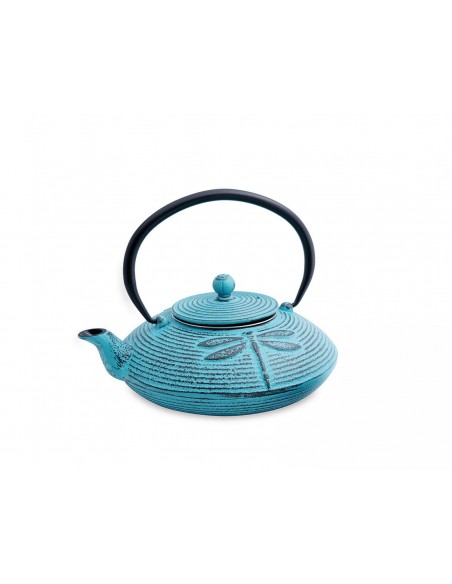 Iron Teapot Blue, 800 ml